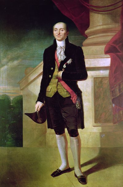 Bernard Germain Etienne de Laville (1756-1825) Graf von Lacepede von Pierre Martinet